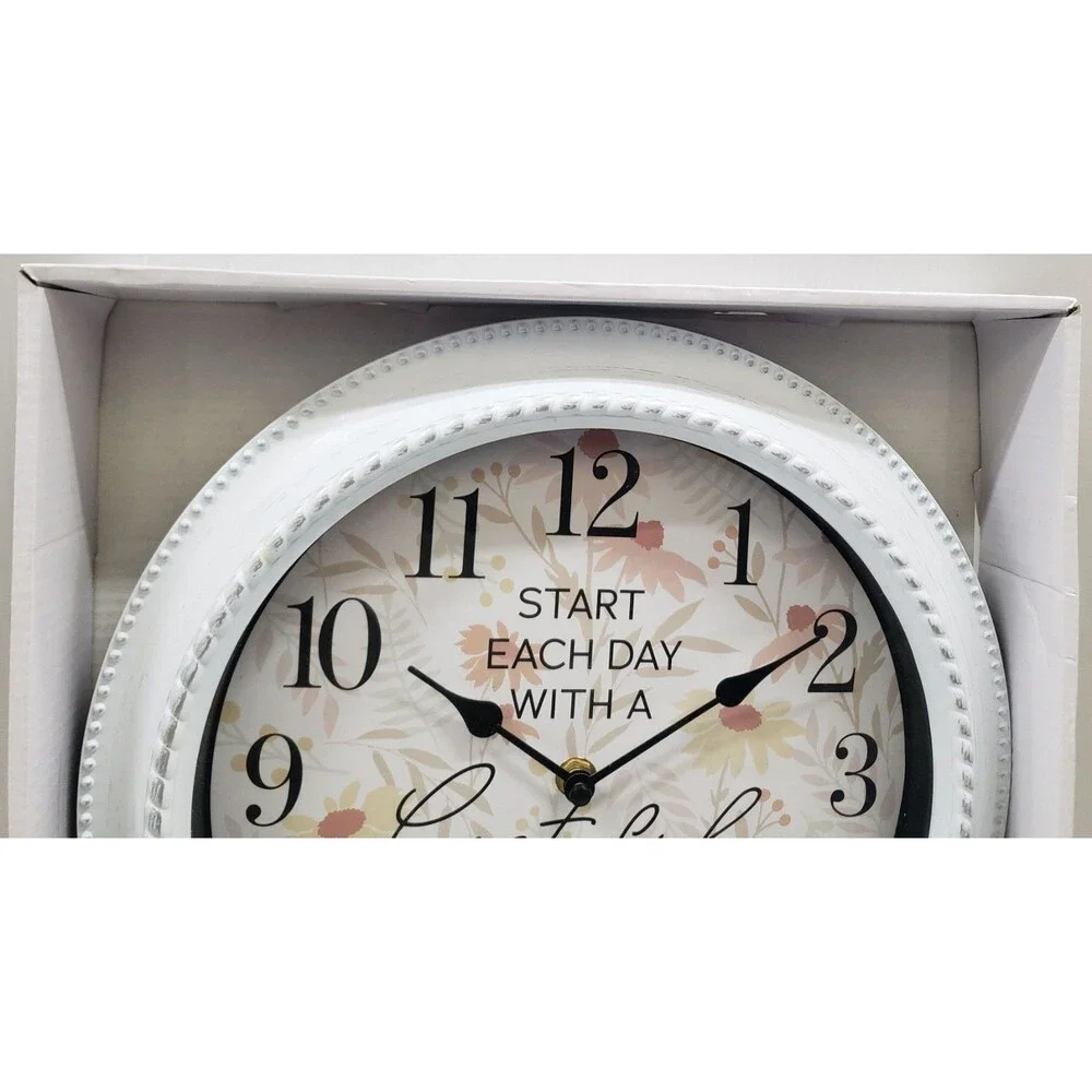 Plastic Wall Clock, 12.2